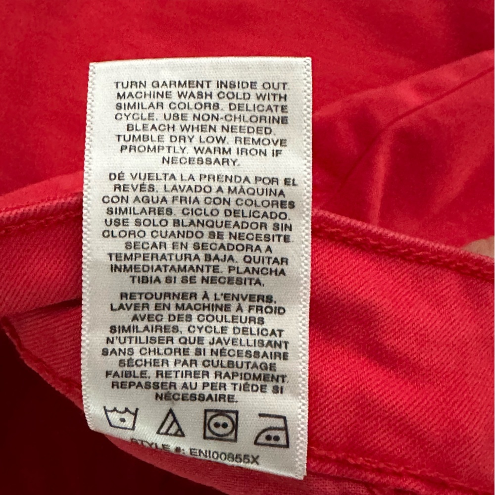 Kensie Jeans- Coral Size 10/30 - Picture 6 of 8